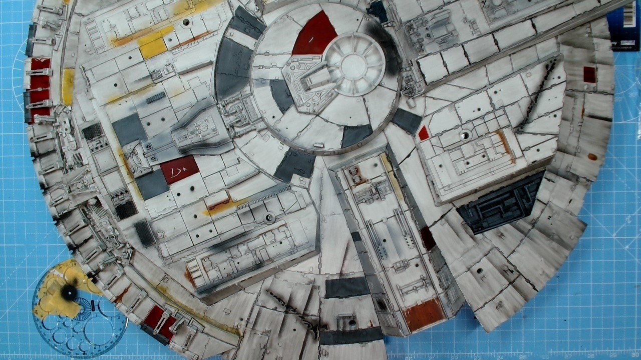 Star Wars Millennium Falcon build Stages 71 and 72 from Fanhome - YouTube