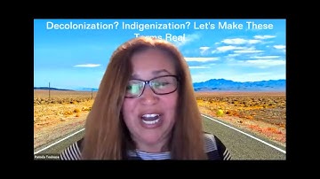 Decolonization? Indigenization? Let