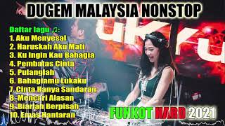 DJ AKU MENYESAL VS HARUSKAH AKU MATI NONSTOP FUNKOT HARD 2021 DUGEM MALAYSIA screenshot 1