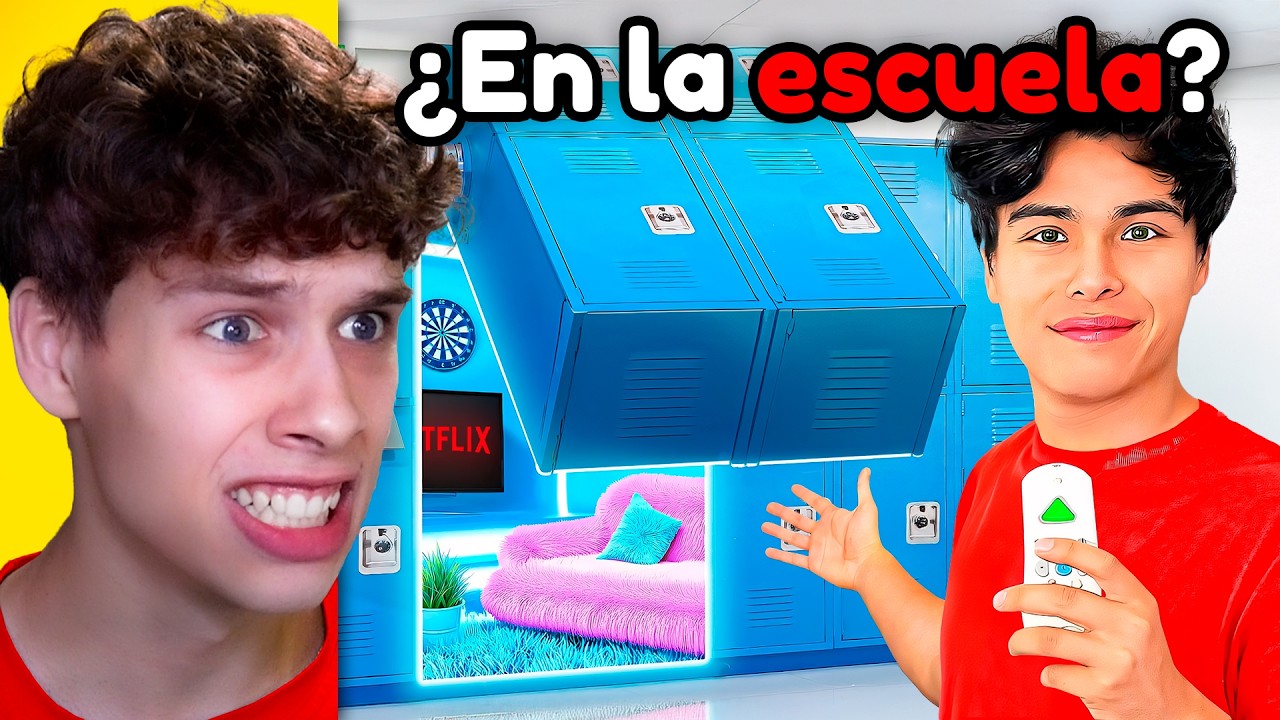 ¡Construí 3 Habitaciones Secretas en la Escuela!