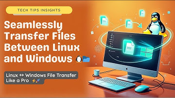 Transfer Files Seamlessly Between Linux & Windows Like a Pro Without Hassle ! 🐧📂 | Ethica