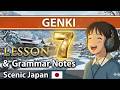 GENKI Lesson 7 | 3H Immersion: Listen &amp; Repeat Japanese - Scenic Japan