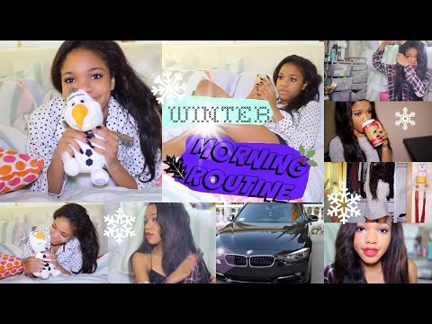 Winter Morning Routine 2014 ♡ | Tealaxx2