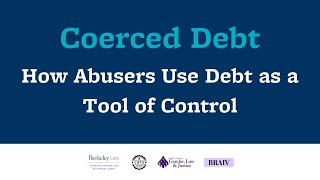 Coerced Debt: How Abusers Use Debt as a Tool of Control