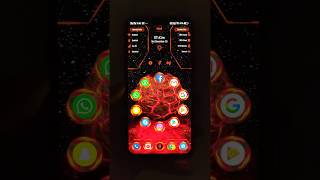 Arc Launcher 3D Theme - GALAXY ON FIRE screenshot 2