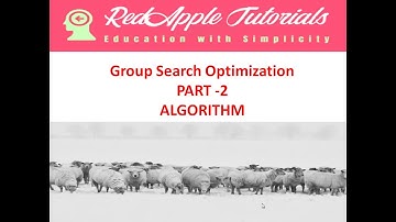 group search optimization - Explaining the Algorithm (Part 2)