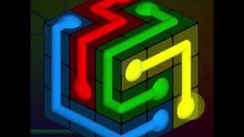 Connection Cube Connecting dots, paths cannot overlap!