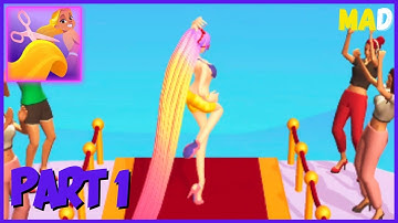 Hair Challenge - Gameplay Walkthrough Part 1 (iOS, Android)