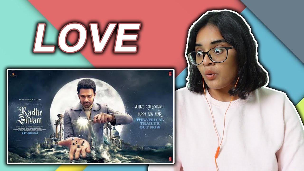 Radhe Shyam Theatrical Trailer REACTION | Prabhas | Pooja Hegde | Radha Krishna | UV Creat | Neha M.