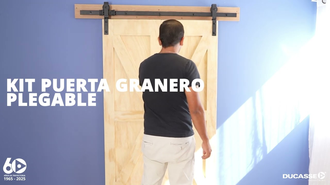Kit puerta granero ducasse industrial