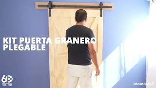Kit puerta granero ducasse industrial