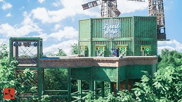 We Built The Most Profitable & Fully Automated Tree House Shop in Rust