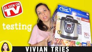 PRESSURE COOKER REVIEW | TESTING AS SEEN ON TV PRODUCTS