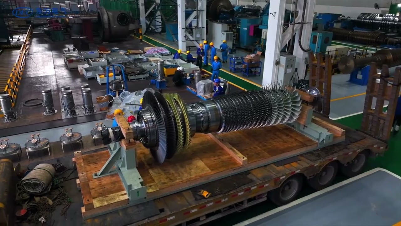 DEC completed China's first self-developed F-class 50 MW heavy-duty gas turbine