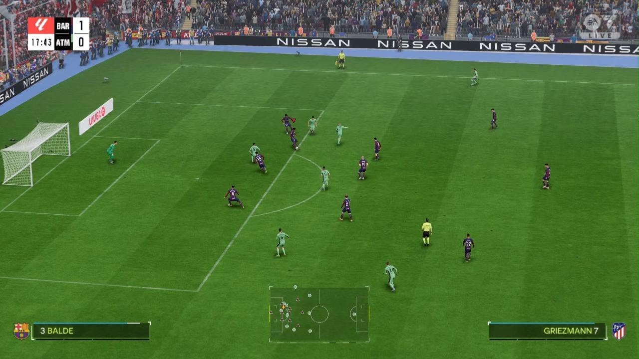 Barcelona vs Atletico Madrid FC 24 PS5 intense gameplay Full match 