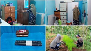 Makeover An Old Wardrobe  Helping Parents And Unboxing The Package village Housewife Vlog