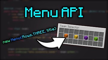 How to Code a Minecraft Menu API | 1.21 | 2025 #minecraft #coding