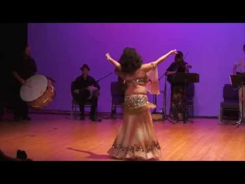 Chudney Belly Dancing to Hadouni Hadouni played by Lumani Dance Theater Band