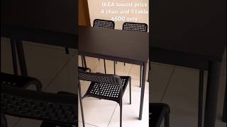 IKEA chairs and dining in lowest price