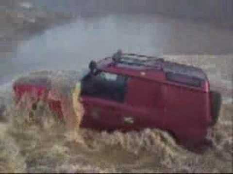 A very wet RTV trial section with the SWLRC
