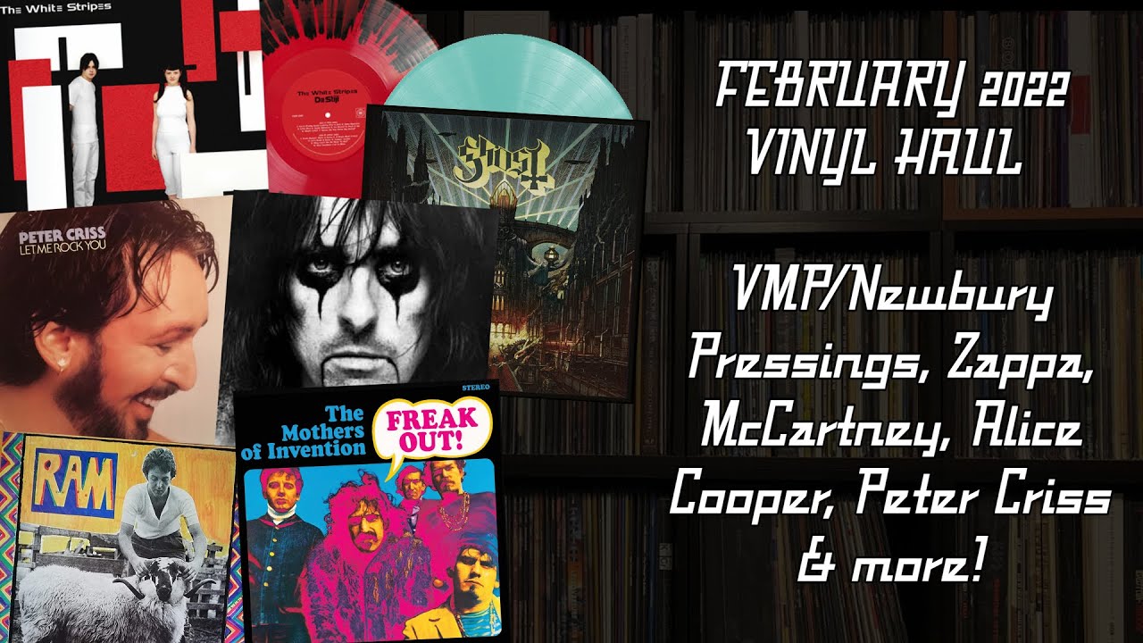 FEBRUARY 2022 VINYL HAUL: VMP/Newbury Pressings, Zappa
