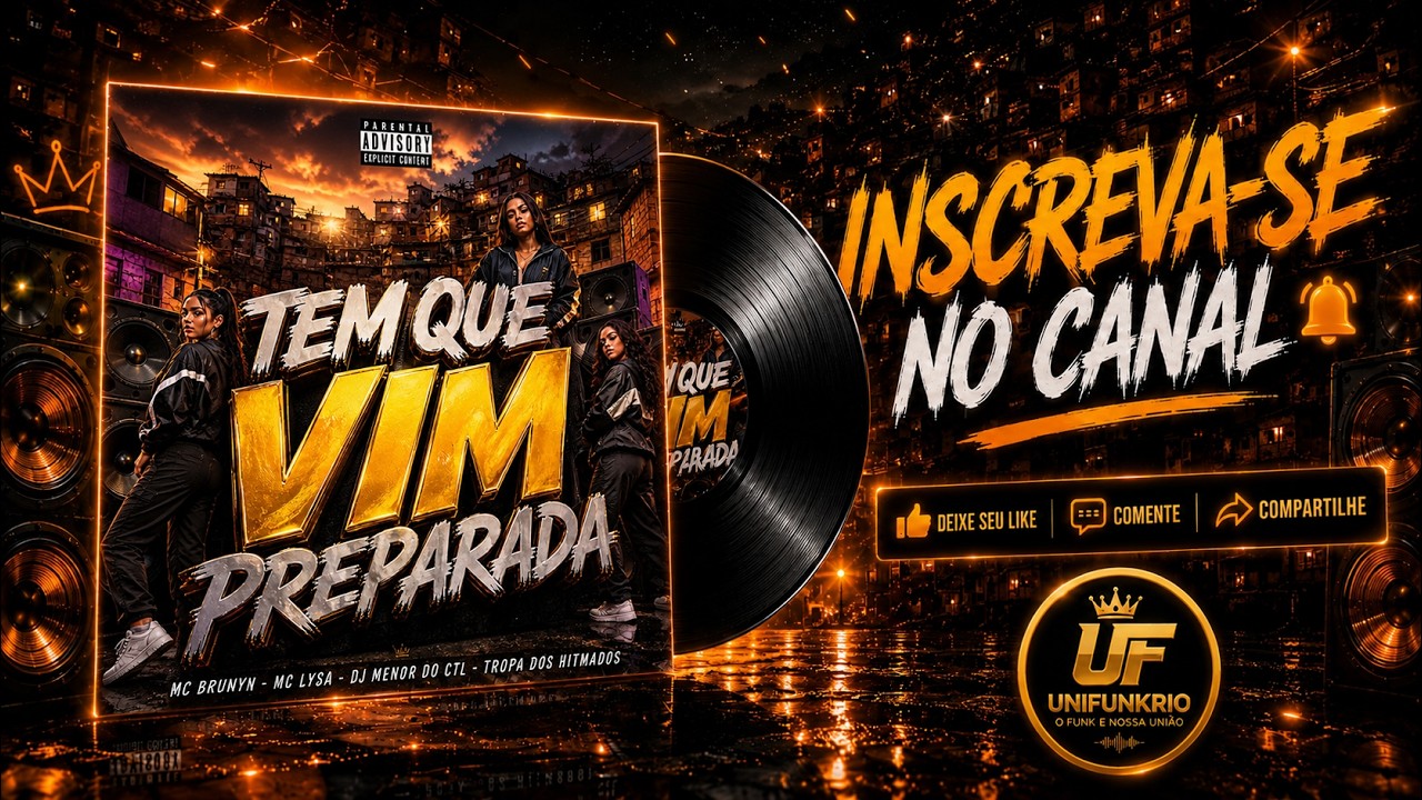 YouTube에서 Tem Que Vim Preparada - MC Brunyn - MC Lysa (Prod. DJ Menor do CTL) 보기 YouTube에서 Tem Que Vim Preparada - MC Brunyn - MC Lysa (Prod. DJ Menor do CTL) 보기