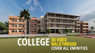 College Concept Flythrough Architecture Walkthrough Animation