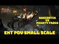 Small scale  nascentia vs mighty frog  albion online