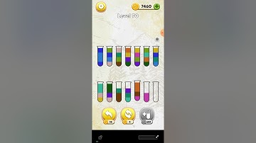 Expert mode 70  Level Bottle sort puzzle game 2023