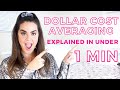 What is DOLLAR COST AVERAGING | INVESTING TERMS you should know | DOLLAR COST AVERAGING explained