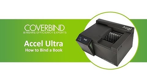 How to Bind with the Coverbind Accel Ultra | Instructions | Binding101