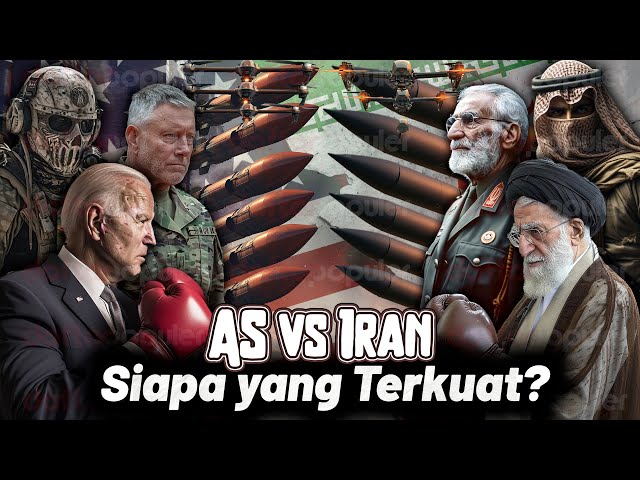Ketika SETAN BESAR AS Ikut Campur.! Mari Lihat Kekuatan Tempur Tak-Tik & Senjata Pemusnah AS vs Iran class=