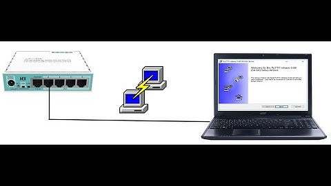 Verbinden met ssh op de mikrotik router