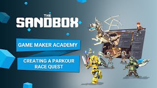 Creating a Parkour Race Quest in The Sandbox Game Maker