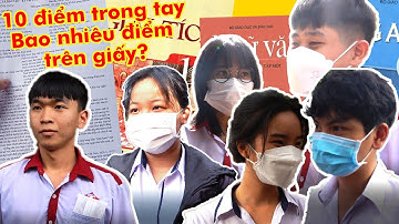 Phỏng vấn sĩ tử 2k4 thi Tốt Nghiệp THPT 2022| VŨ TRỤ GỬI TÍN HIỆU TỐT ĐẸP CHO SỸ TỬ 2k4