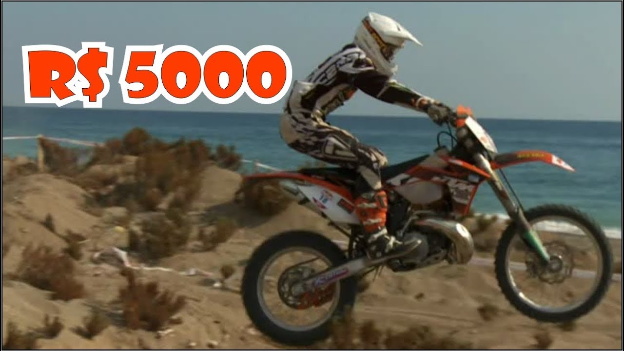 5 Motos de TRILHA para comprar HOJE com R$ 3000 