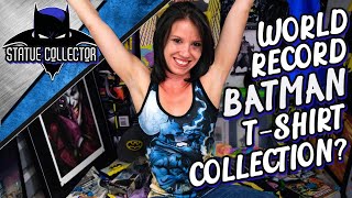 World Record Batman T-Shirt Collection