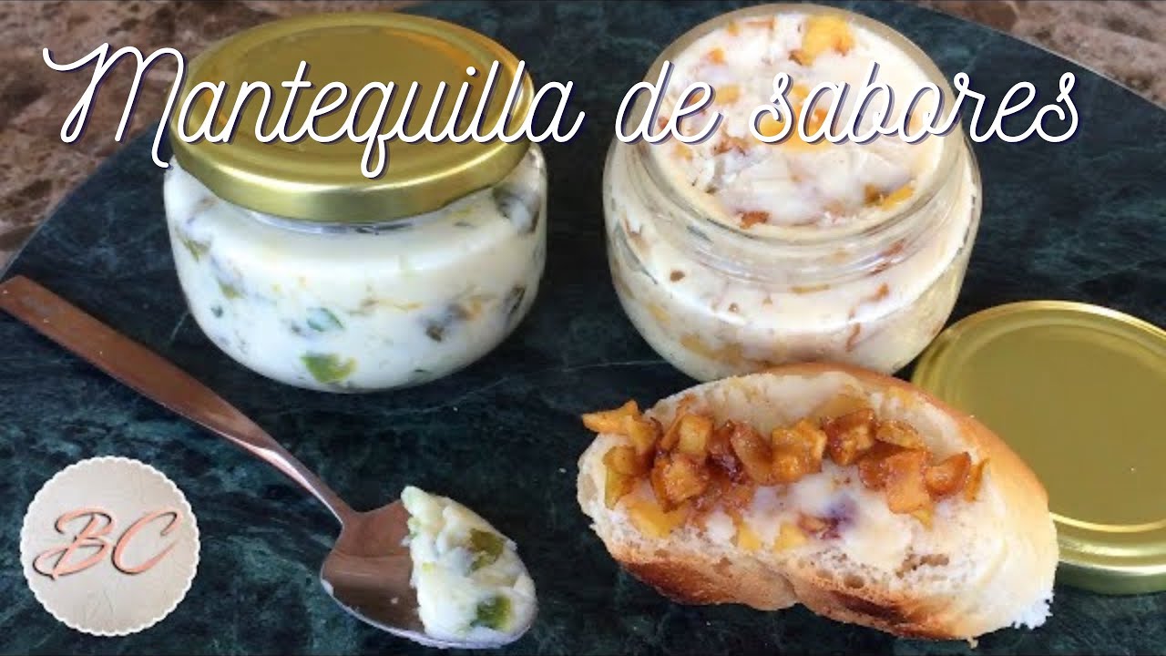 Mantequilla de sabores