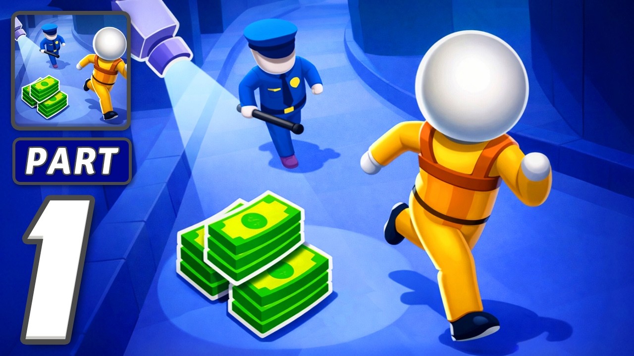 Rob Master: Money Rush - Gameplay Walkthrough Part 1 - Rob Master: Money Rush (iOS, Android)