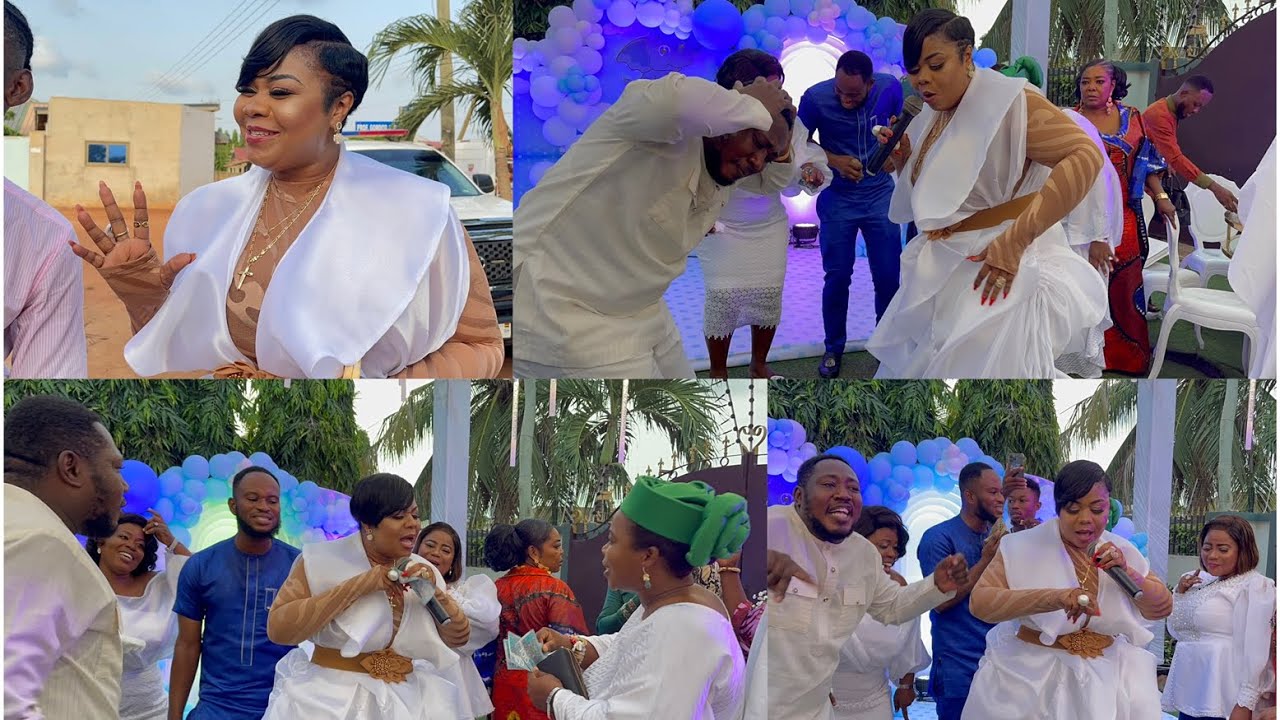 Empress GIFTY storms Andy favored baby christening with mind blowing performance 👏