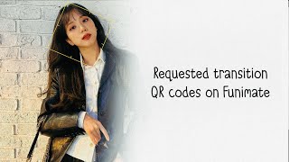 Requested transition QR codes on Funimate