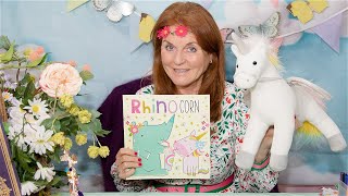 Sarah Ferguson reading Rhinocorn by Elanor Best