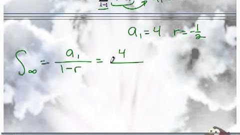 Infinite Geometric Series Part 2