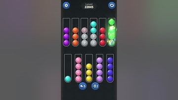 Ball Sort by Infinite Joy: Levels 22844, 22845, 22846