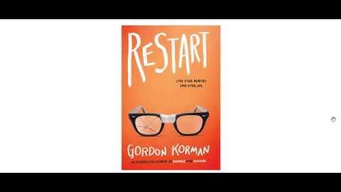 Ms. Hedberg reads "Restart" by Gordon Korman (First Chapter Friday)