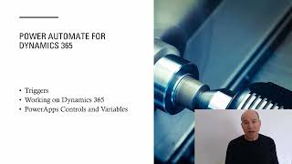 Power automate for Dynamics 365 Course Structure