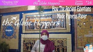 How the ancient Egyptians made papyrus paper