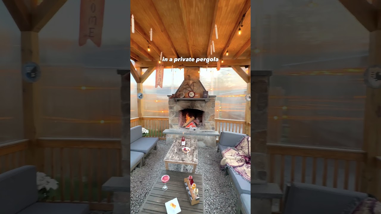 Forbidden Fireplace and Llama Time at Aquila's Nest Vineyards