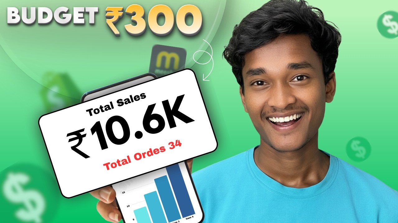 I Tested Indian Dropshipping With ₹300 *RESULT*