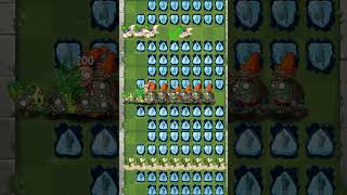 PvZ 2 - 9 Plants Turkey Pult & Other Plants Level Max Vs 40 Zombies #shorts #pvz2